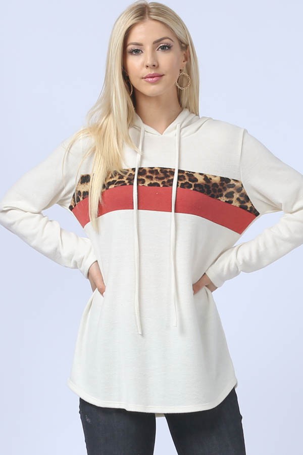 Color Block Hoodie