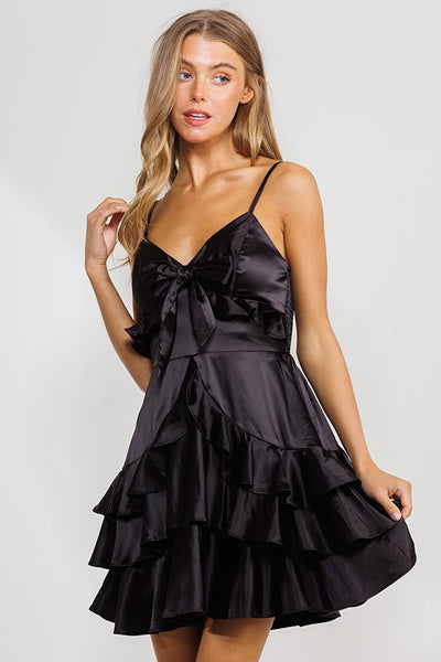Elora Satin Dress