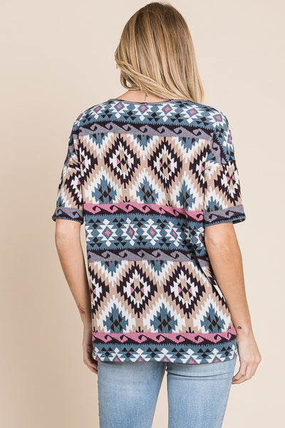 Southwest Aztec Top by Bombom