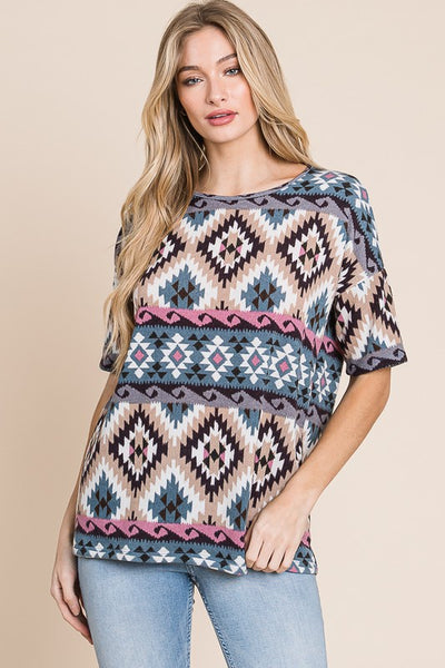 Southwest Aztec Top by Bombom