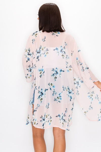 Floral Kimono Tops