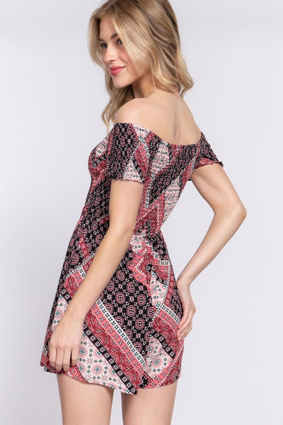 Smocked Romper - Active Basic Brand