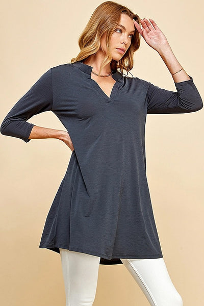 3/4 Sleeve Tunic