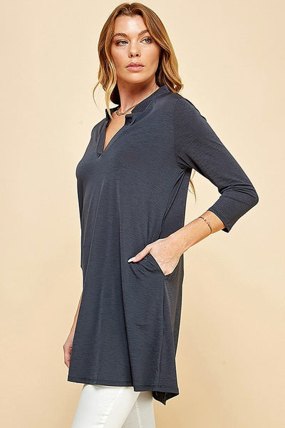 3/4 Sleeve Tunic