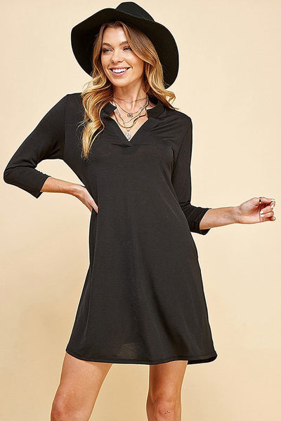 3/4 Sleeve Tunic