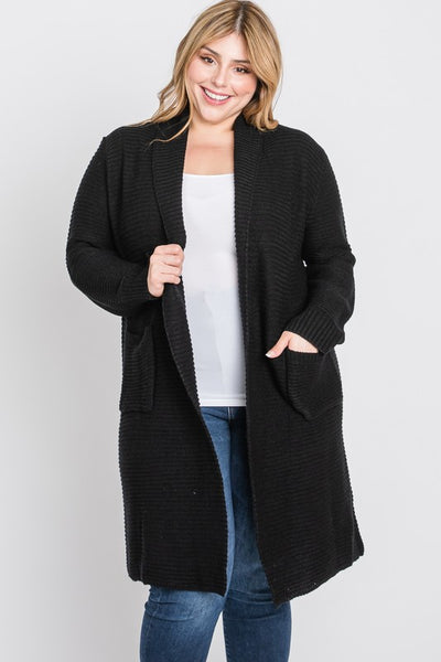 Heavy Acrylic Long Cardigan by Simi Bloom