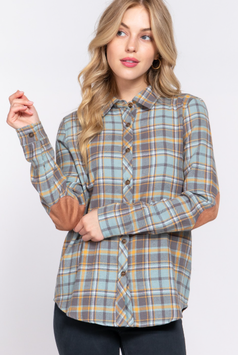 Long Sleeve Button Down - by Active Basic
