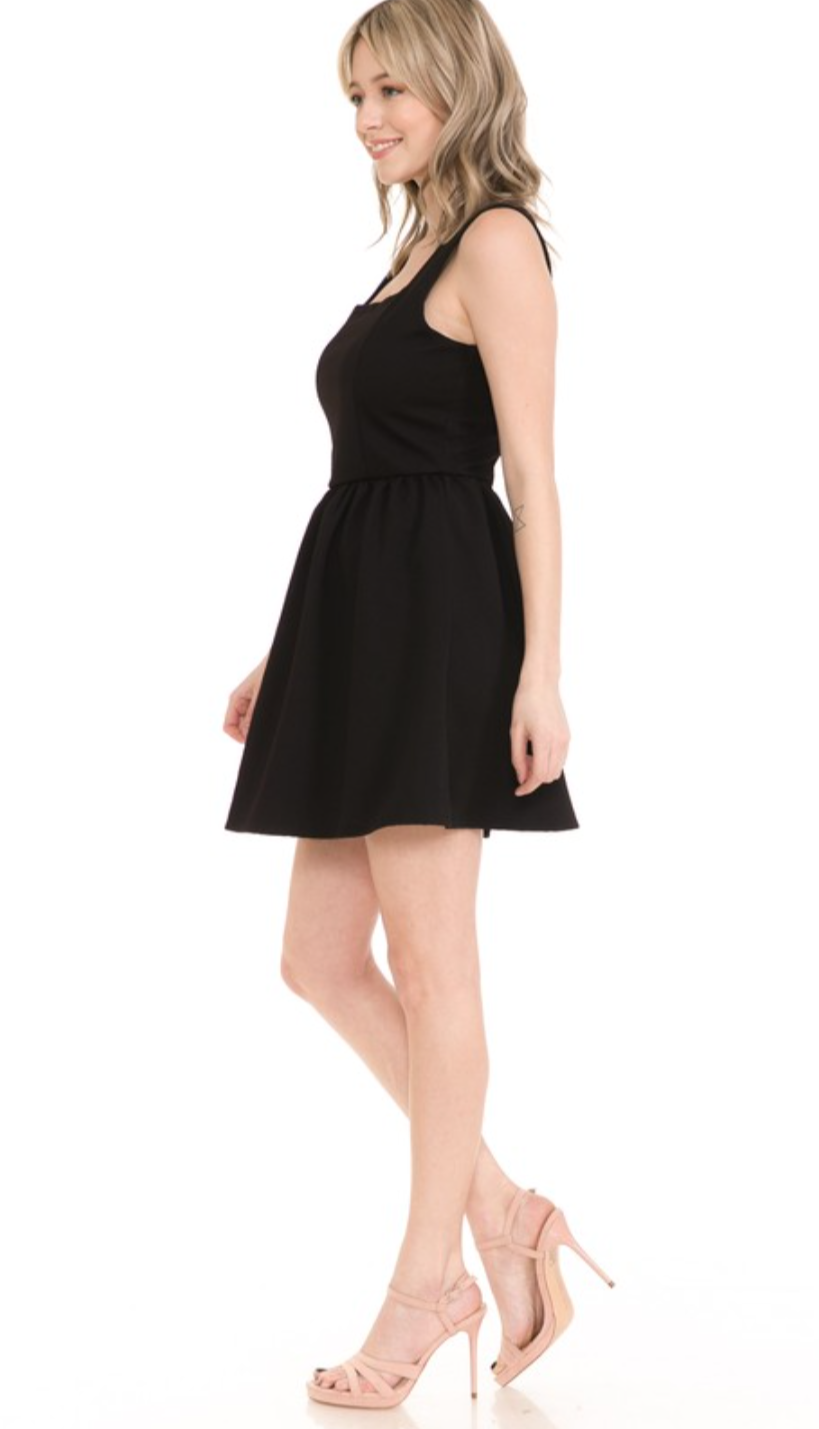 Square Neck Dress